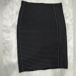 🎄Max Studio striped Pull On Skirt